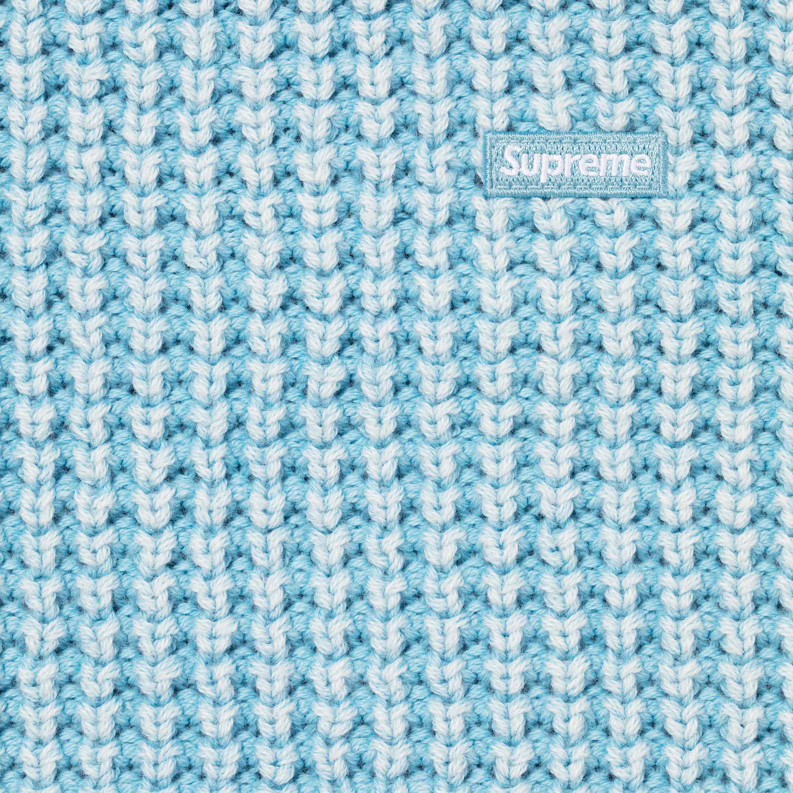 Washed Small Box Waffle Sweater view 15